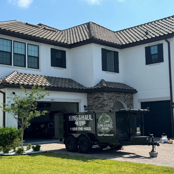 Dumpster Rental Service Tampa, FL Saint Petersburg, FL King of the Haul Junk Removal